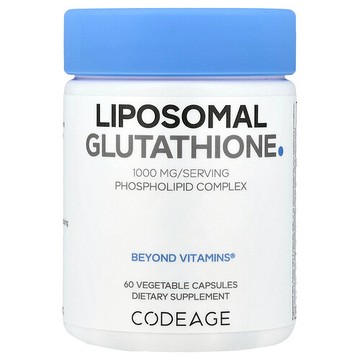 Codeage, 脂質體谷胱甘肽，60 粒素食膠囊（每粒膠囊 500 毫克）