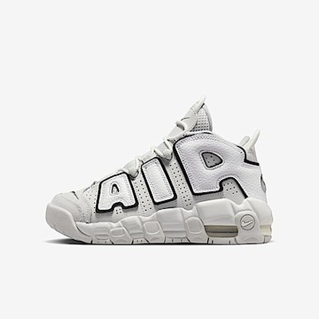 Nike Air More Uptempo GS [FD0022-001] 大童 休閒鞋 大AIR 皮朋 氣墊 灰白