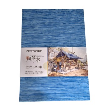 POTENTATE 遵爵 全棉冊頁風琴本 300g中粗紋 19x13cm  1個