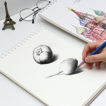 定制美術空白素描本a4成人速寫本活頁本a3圖畫本兒童繪畫本
