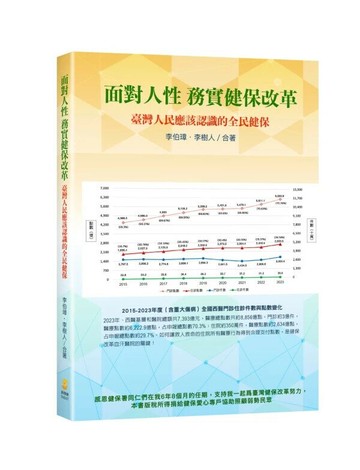 面對人性務實健保改革—臺灣人民應該認識的全民健保 (1版) 李伯璋、李樹人 2024 新學林出版股份有限公司