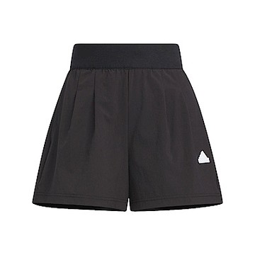 Adidas Tech WV Shorts IM8827 女 短褲 運動 休閒 尼龍 寬鬆 日常 舒適 黑