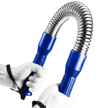 HOME GYM CLUB 居家健身 電鍍臂力器 FI009  碳鋼材質  藍色/深藍色  長62cm/彈簧直徑6cm/彈簧長度26cm/手把長度19cm/安全繩長度15cm  1個