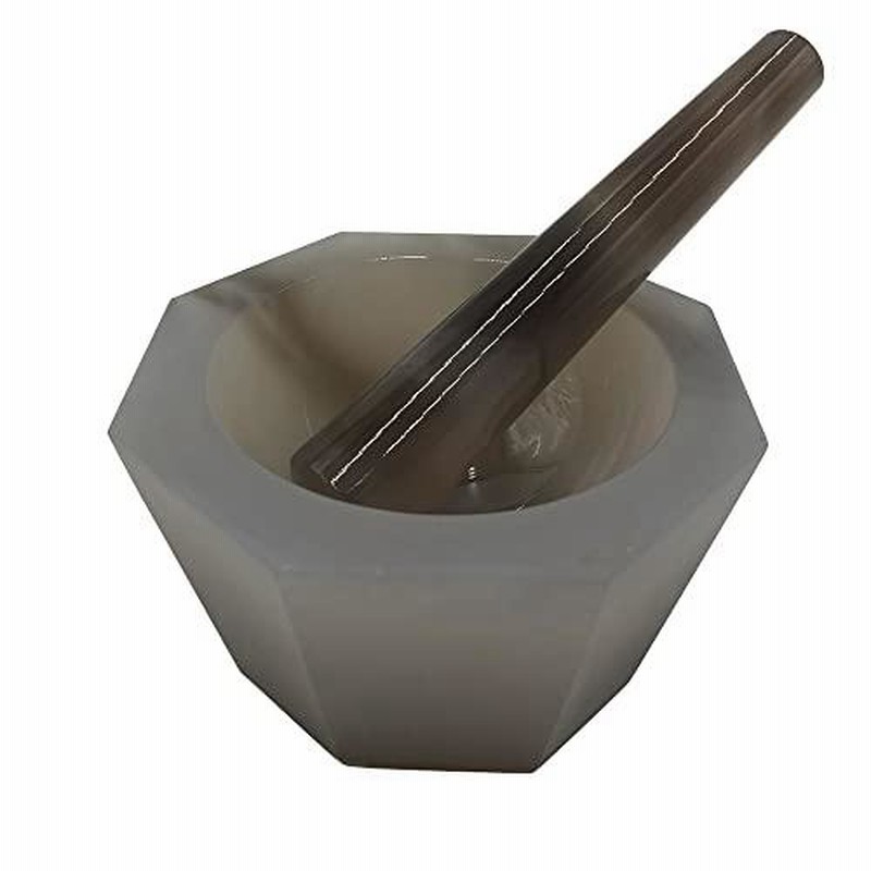 新品入荷 アズワン メノー乳鉢 浅型 50×60×14 乳棒付き1セット6-546-03
