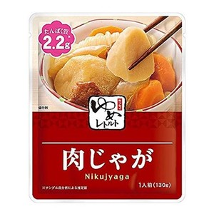 減塩 食品 キッセイ ゆめシリーズ 肉じゃが レトルト 130G×２袋セット 塩分 たんぱく質 リン カリウム にも配慮