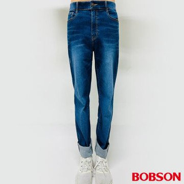 BOBSON 男款AI體控小直筒褲(1871-53)