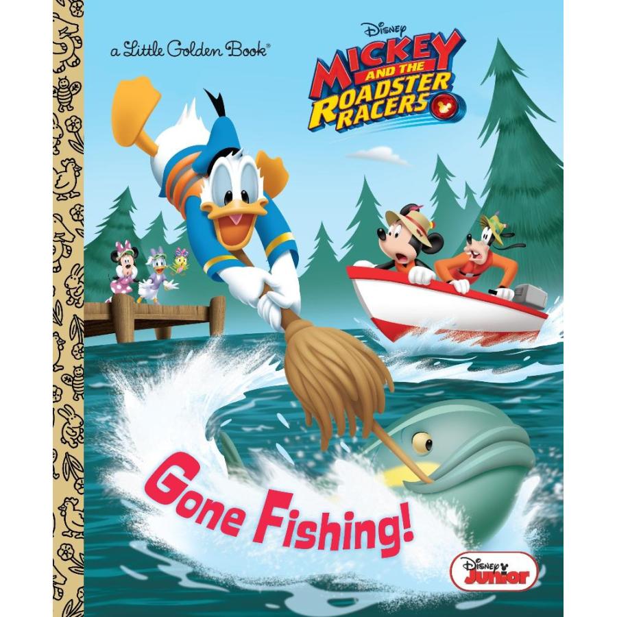 Gone Fishing! (Disney Junior: Mickey and the Roadster Racers) (Little Golde