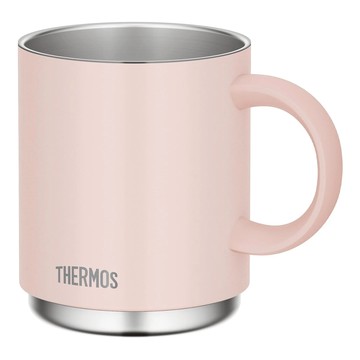 THERMOS 膳魔師 不鏽鋼真空馬克杯  粉色  450ml  1個