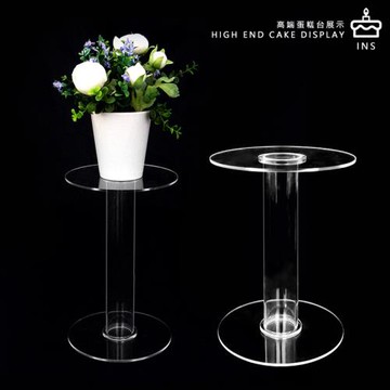 柱子圓形蛋糕架櫥窗展示架多款婚慶擺設宴會生日陳列架甜品臺擺設