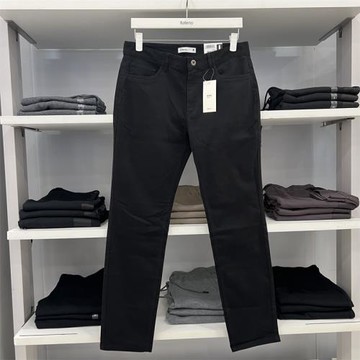 Baleno班尼路夏季新款男裝休閑褲時尚彈力修身直筒長褲男88942022