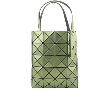 ISSEY MIYAKE BAO BAO LUCENT BOXY 5X4 金屬色手提包(淺綠色)