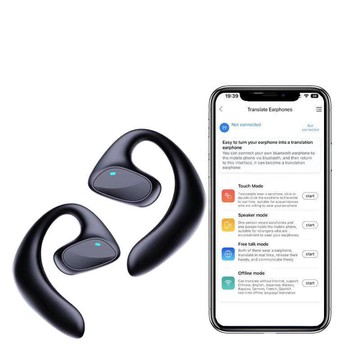 同聲傳譯翻譯機實時翻譯耳機多國語言商務出國旅游會議智能翻譯器【Snowbelle優選】