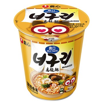 韓國 農心浣熊爽口海鮮味烏龍杯麵 63g
