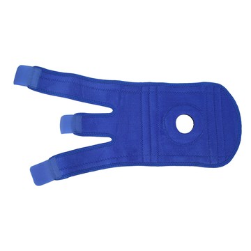 [waroom01] 髕骨護膝藍色鉤環設計戶外運動健身強力支撐帶