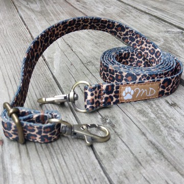 豹紋手機斜挎掛繩 / 日本製造