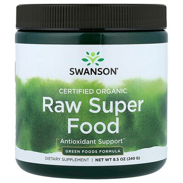 Swanson, 有機認可未加工 SuperFood、8.5 盎司（240 克）