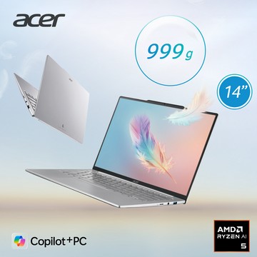 ACER Swift Air 14吋 AI筆電(R5-330/16G/512G/W11/SFA14-61M-R8E0)