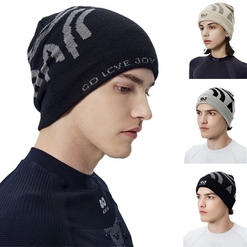 潮流動感雙層針織保暖毛帽!! GOLOV.EJOY 運動毛帽 護耳 防風防寒 彈性透氣 睡帽 帽子