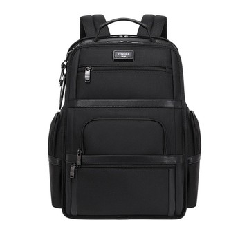 ZENDAR 限量3折 頂級高彈性防潑水商務電腦後背包 全新專櫃展示品