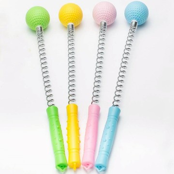 東利企業社 高爾夫球 按摩錘 拍打 舒緩 矽膠 彈簧按摩器 多功能 敲背錘 健身錘 敲打棒 按摩 拍打棒