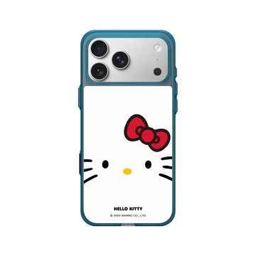 iPhone 17 Pro Max Clear (相機按鈕) 夜幕藍 - 三麗鷗-Hello Kitty - 大臉Hello Kitty