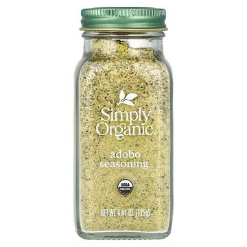 Simply Organic, Adobo 調味料, 4.41 盎司 (125 克)