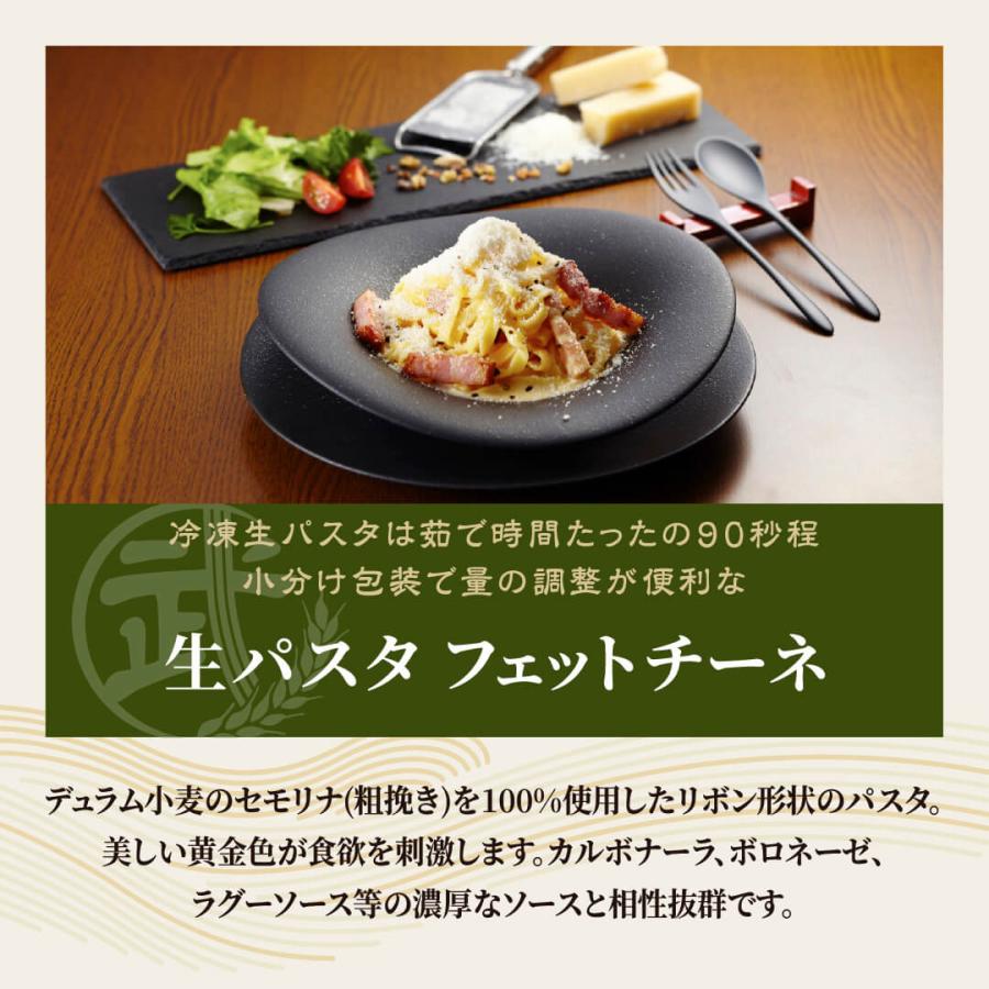 パスタ 冷凍 生パスタ フェットチーネ 保存料無添加 9人前