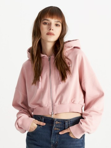 Levi's® 女款 短版外套 胸口印花  舒適外套 人氣新品