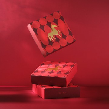 【夾餡手工餅乾】新年禮盒雙入組 綜合16入 附提袋