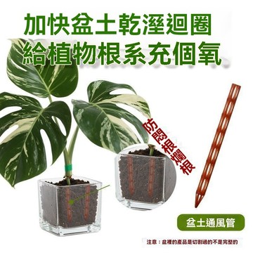透氣防悶根一種花盆底部透氣管適用於上化肥透氣性好盆土通風器WYKD