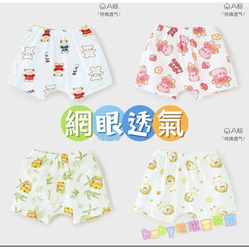 （台灣出貨&電子發票）夏季新款男女寶寶純棉網眼P P褲舒適男童女童透氣褲子