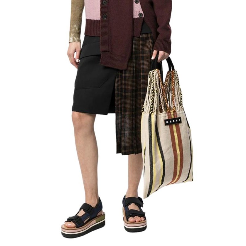 MARNI マルチストライプ ハンモックバッグ MARNI マルチストライプ ハンモックバッグ
