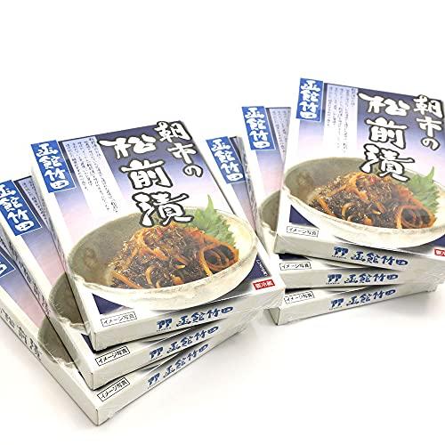 松前漬け 函館朝市の 松前漬 210g×6箱セット まつまえ漬け 数の子 北海道 函館 まつまえづけ まつまえずけ いかと昆布と数の子 ※数の子の塊は