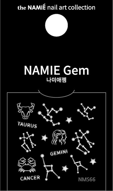 【專業用】NAMIE Gem 美甲裝飾藝術貼紙 Normal Metallic 66