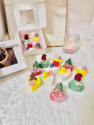 【Rose Tree】聖誕香氛小茶蠟。聖誕交換禮物