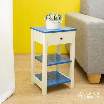 【祈樂森活】米格單抽木質收納櫃