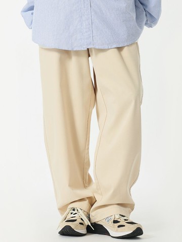 【T-2】🖤 日系秋冬新款休閒長褲女 寬鬆純色基本款抽繩直筒休閒褲