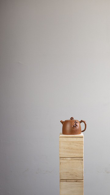 送禮紫砂壺茶壺太湖石 井栏 260cc 陈腐老料降坡 全手工抟制 壶盖