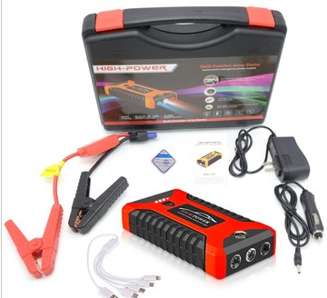 現貨電瓶多功能汽車應急啟動電源虧電電瓶搭電寶車載應急啟動器 雙11全館免運