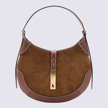 Polo Ralph Lauren Brown Leather Shoulder Bag