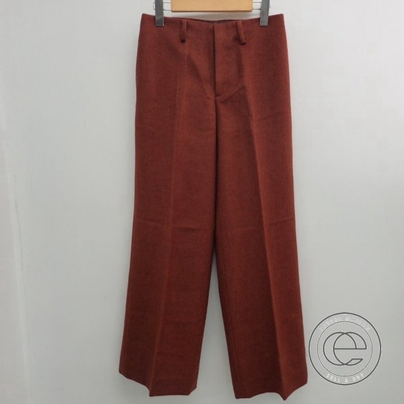 未使用 定価3万67円 18aw Auraleeオーラリー A8ap02as Baby Alpaca Wide Slacksベビーアルパカワイドスラックス1 レッド レディース 通販 Lineポイント最大0 5 Get Lineショッピング