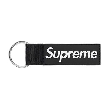 Supreme Webbing Keychain Black 鑰匙圈 掛件 黑色 SS26A135-BK [台灣現貨]