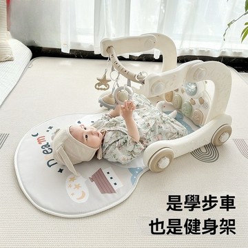嬰兒健力架 寶寶腳踏鋼琴健身架 嬰兒學步車 學步車0一1歲 3個月6益智早教 新生幼兒玩具 早教 幼兒 寶寶玩具