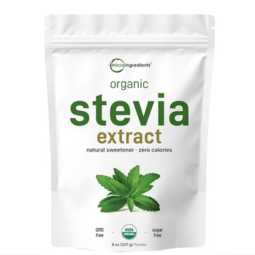 美國代購！原裝正品micro ingredients純甜菊粉 0 卡 天然糖替代品227g