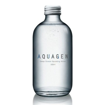 速出免運 AQUAGEN 海洋深層氣泡水 330ml x 24 經典原味