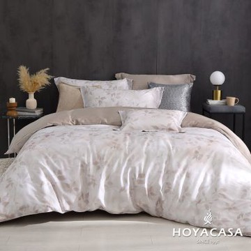 HOYACASA  星河夜黎 加大60支銀纖維天絲兩用被套床包四件組