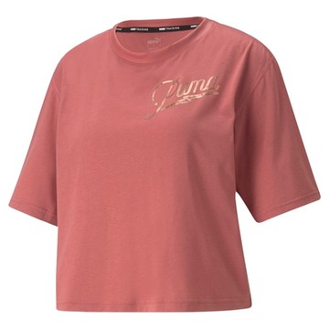 【PUMA官方旗艦】訓練系列Moto短袖T恤 女性 52110525