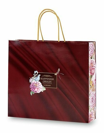 【新品上市】手提袋/花漾幸福【小】 35*8*29.5 /50個