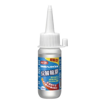 雄獅 GU-201 超黏型 保麗龍膠 30g【APP滿額下單10%點數(單一帳號最高1000點)】4/30止