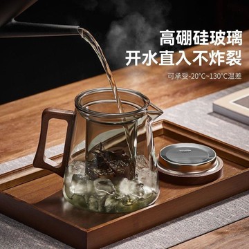 臺灣/免運✨茶具 泡茶茶具 泡茶壺玻璃茶壺2026新款家用加厚茶水耐高溫分離套裝茶杯單壺茶具